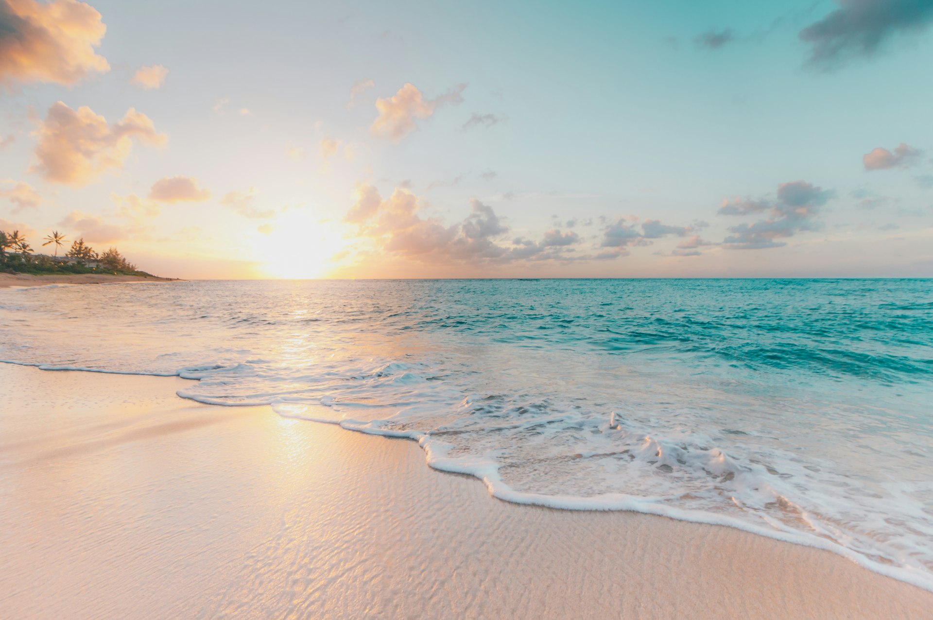 Serene beach recovery